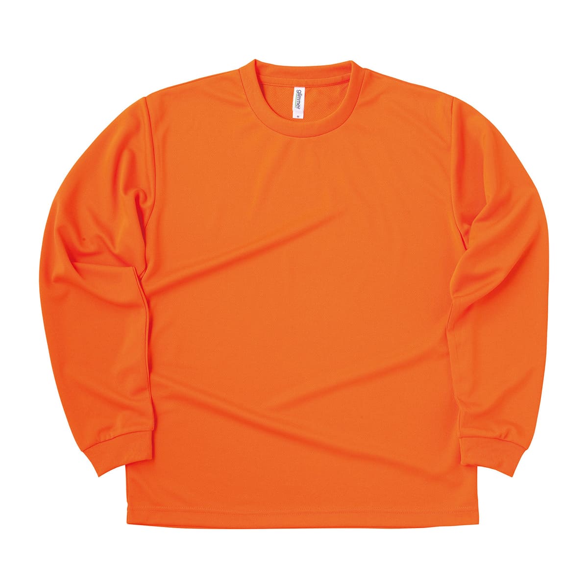 ドライロングスリーブTシャツ | ビッグサイズ | 1枚 | 00304-ALT | オレンジ