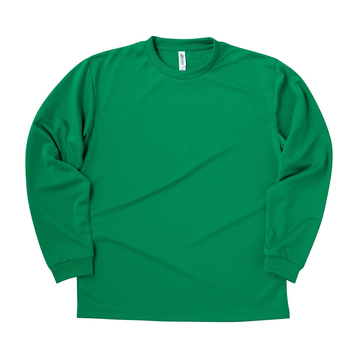 ドライロングスリーブTシャツ | ビッグサイズ | 1枚 | 00304-ALT | グリーン