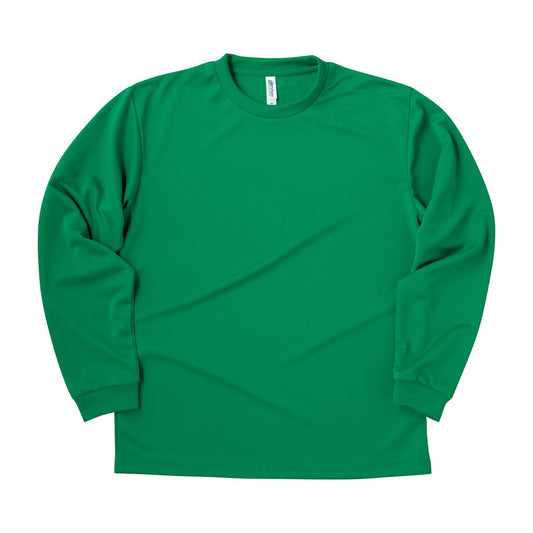 ドライロングスリーブTシャツ | ビッグサイズ | 1枚 | 00304-ALT | グリーン