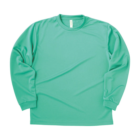 ドライロングスリーブTシャツ | ビッグサイズ | 1枚 | 00304-ALT | ミントグリーン