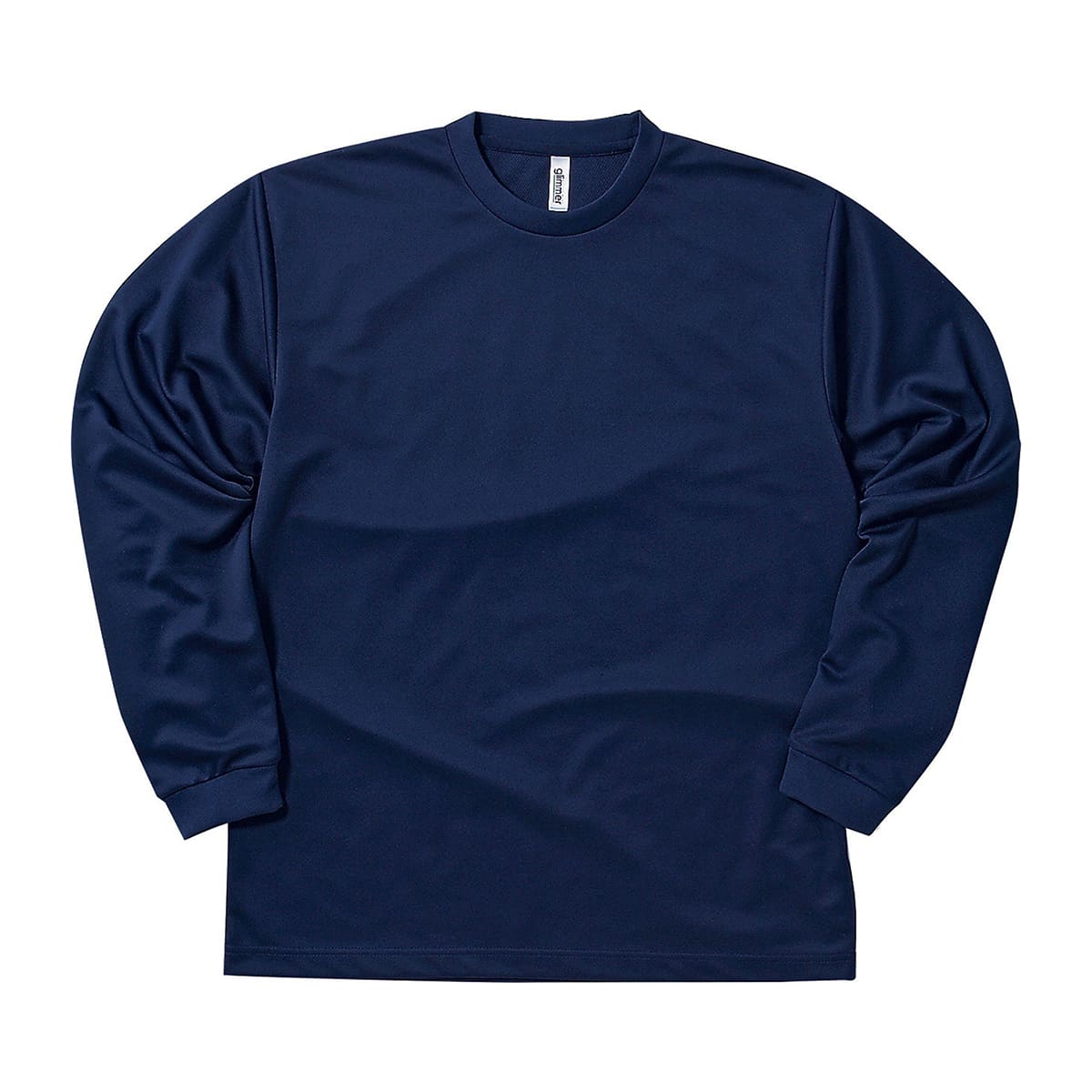 ドライロングスリーブTシャツ | ビッグサイズ | 1枚 | 00304-ALT | ネイビー