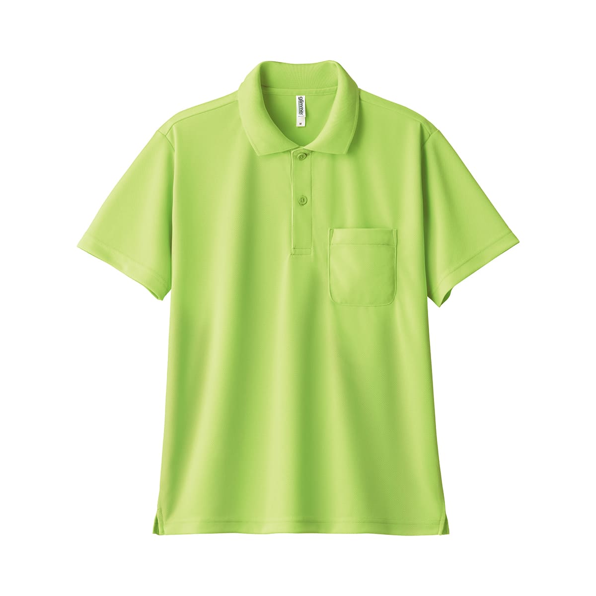 ドライポロシャツ（ポケット付） | メンズ | 1枚 | 00330-AVP | ライトグリーン