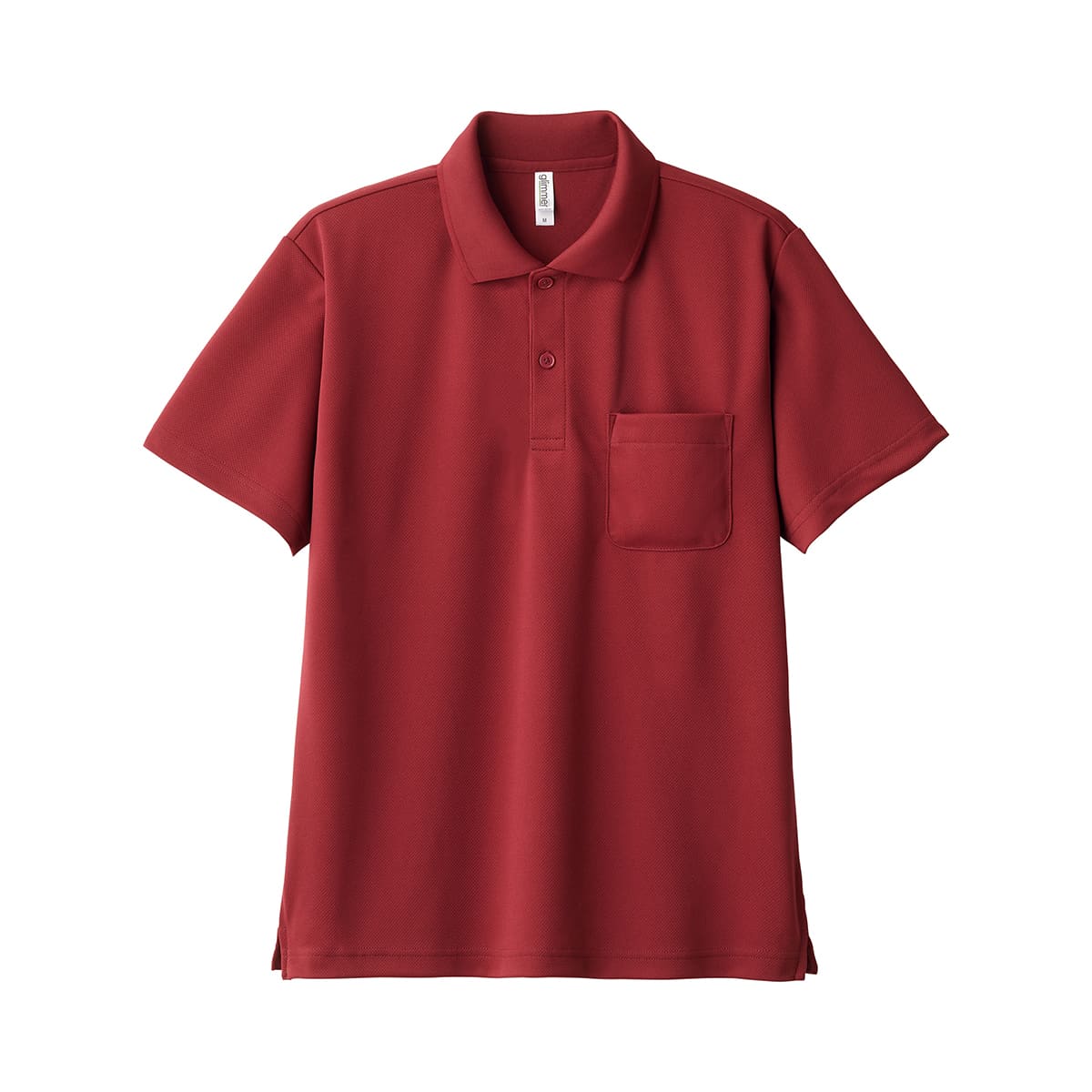 ドライポロシャツ（ポケット付） | ビッグサイズ | 1枚 | 00330-AVP | バーガンディ