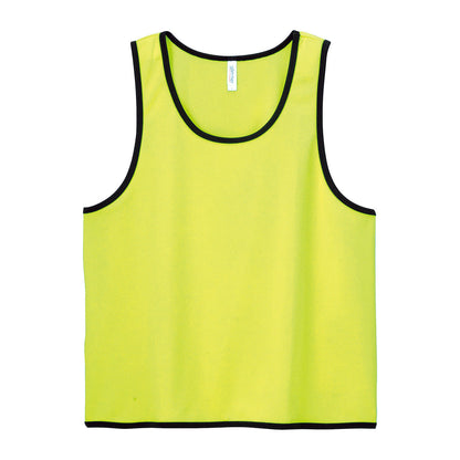 ドライメッシュビブス | ユニフォーム | 1枚 | 00336-DBS | 蛍光イエロー