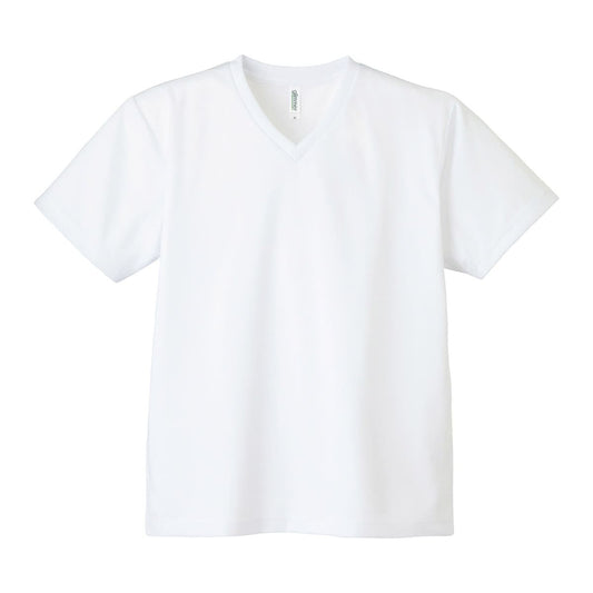 4.4オンス ドライ Vネック Tシャツ | ビッグサイズ | 1枚 | 00337-AVT | ホワイト