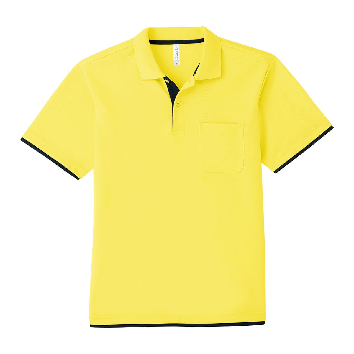 4.4オンス ドライレイヤードポロシャツ | メンズ | 1枚 | 00339-AYP | イエロー×ブラック