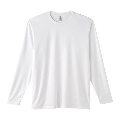 3.5オンス インターロックドライ長袖Tシャツ | ビッグサイズ | 1枚 | 00352-AIL | ホワイト