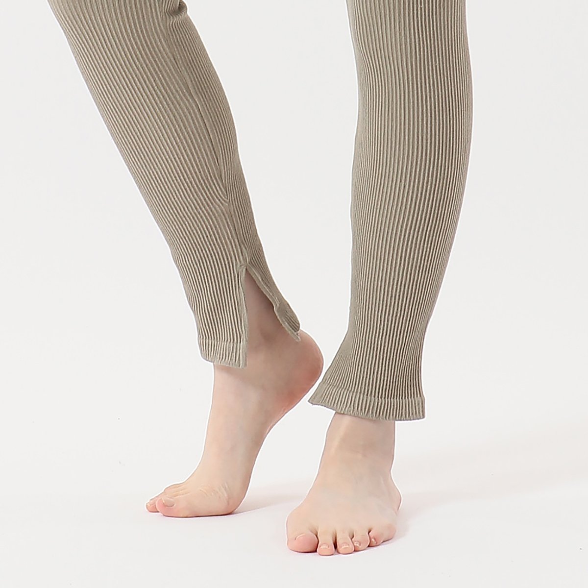 1P Hanes Undies Rib Leggings | レディース | 1枚 | HW9-S501 | アース
