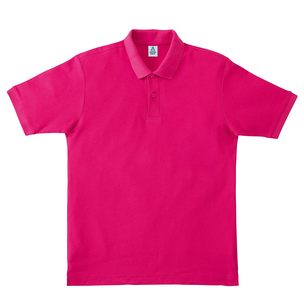 CVC鹿の子ドライポロシャツ | キッズ | 1枚 | MS3113 | ショッキングピンク