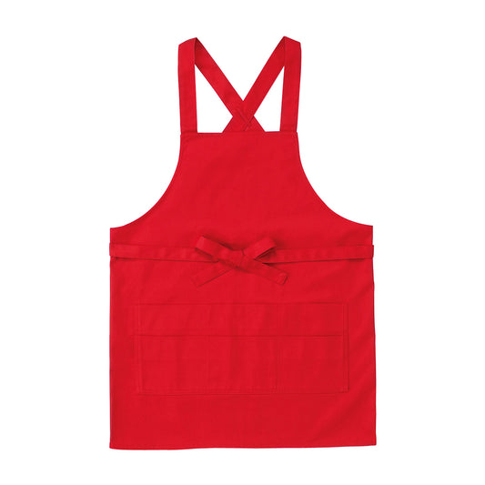 カジュアルエプロン | ノベルティ(小物) | 1枚 | KTA-211 | レッド