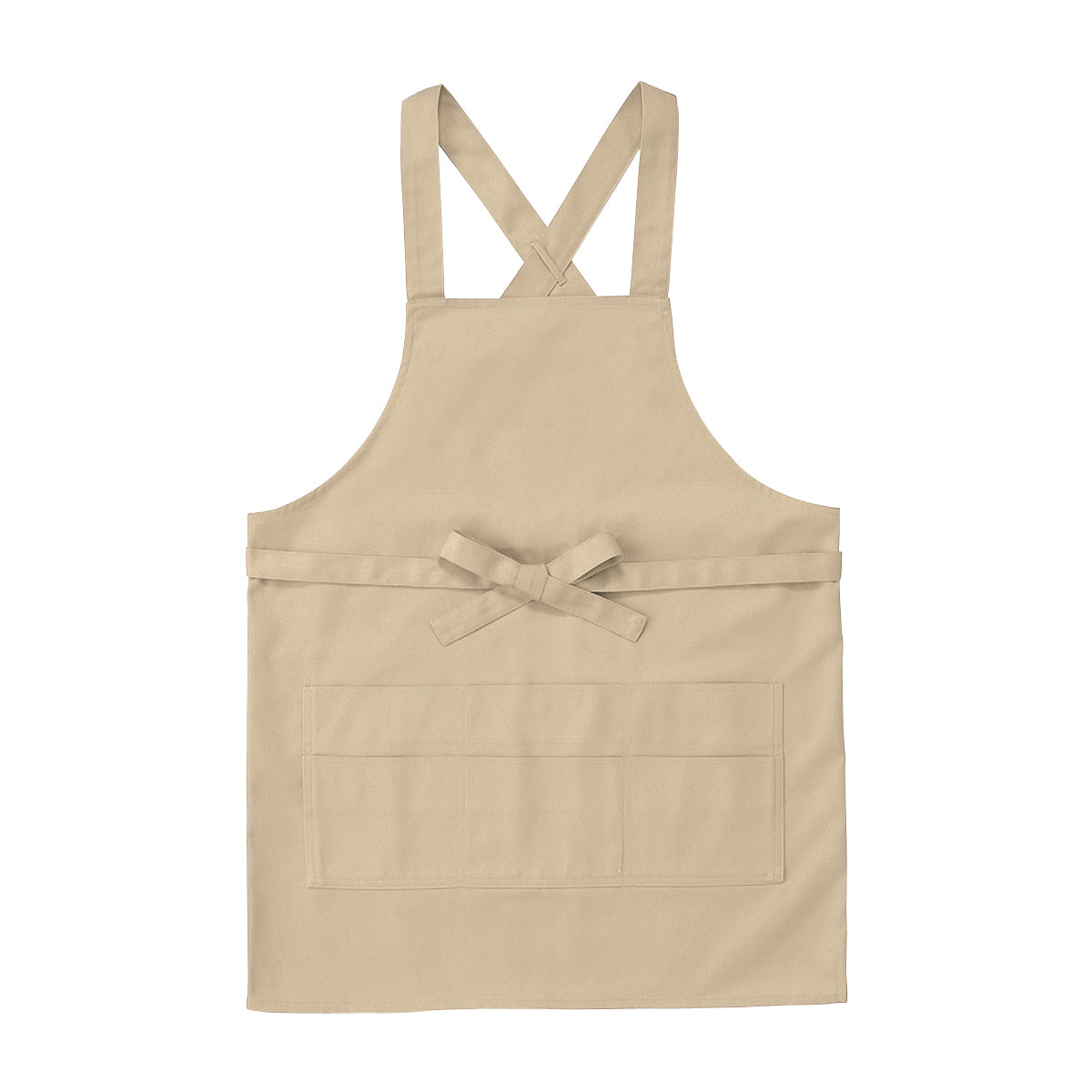 カジュアルエプロン | ノベルティ(小物) | 1枚 | KTA-211 | ベージュ