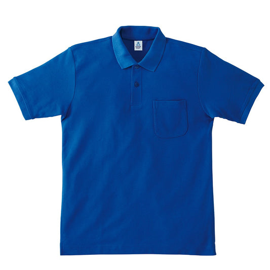 ポケット付CVC鹿の子ドライポロシャツ | レディース | 1枚 | MS3114 | ロイヤルブルー