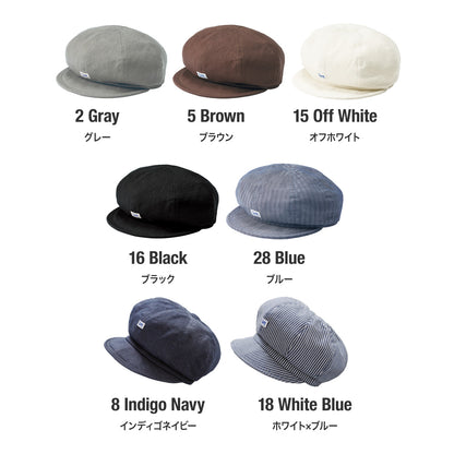 キャスケット | カフェ・飲食店制服 | 1枚 | LCA99001 | ブラック