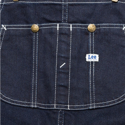 オーバーオールエプロン | カフェ・飲食店制服 | 1枚 | LCK79001 | ホワイト×ブルー