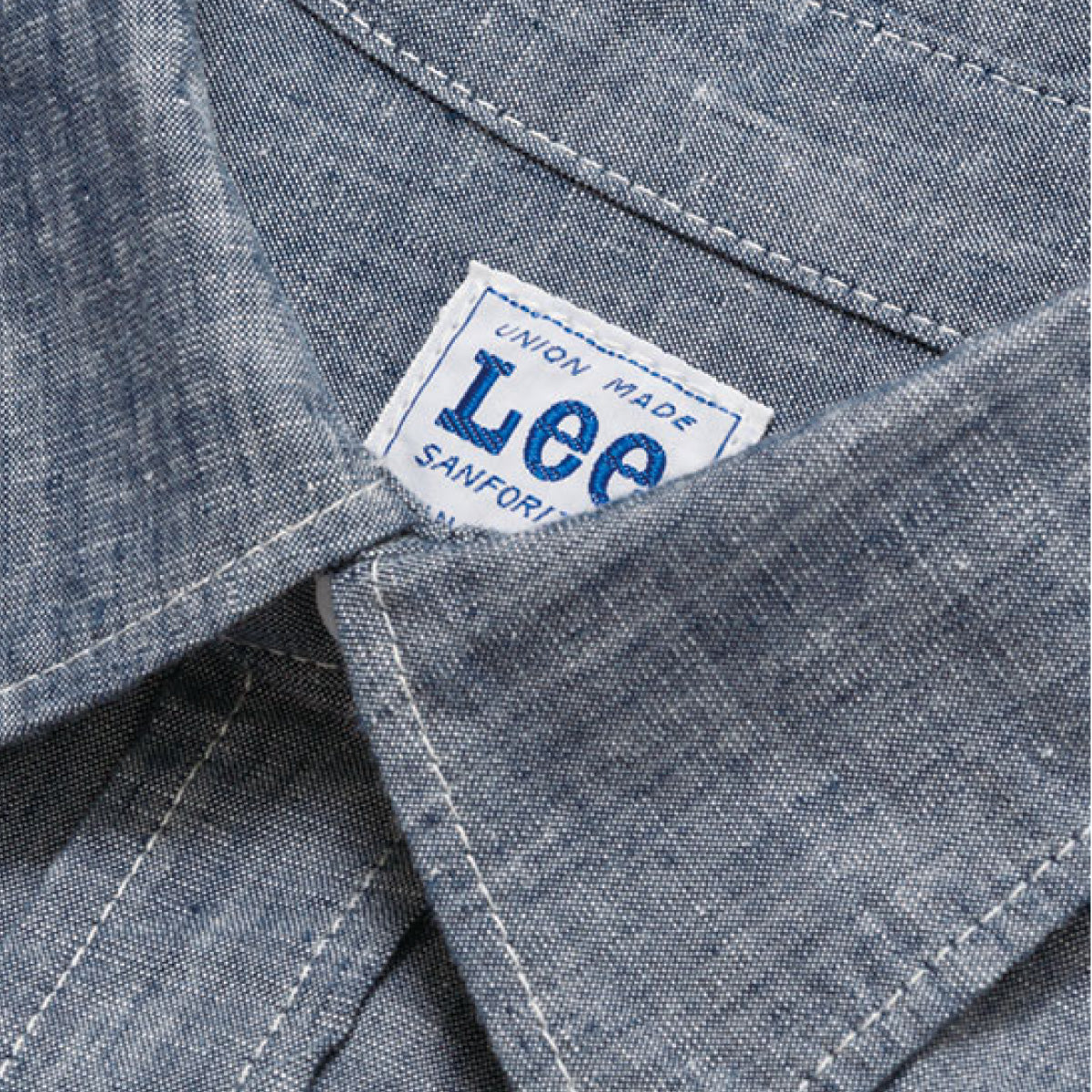 レディースシャンブレー七分袖シャツ | カフェ・飲食店制服 | 1枚 | LCS43004 | ホワイト