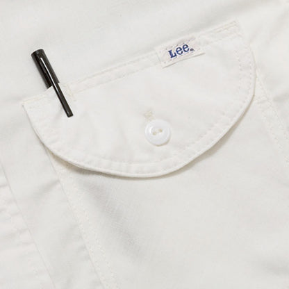 レディースシャンブレー半袖シャツ | カフェ・飲食店制服 | 1枚 | LCS43005 | ホワイト
