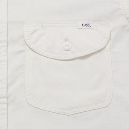 レディースシャンブレー半袖シャツ | カフェ・飲食店制服 | 1枚 | LCS43005 | ブルー