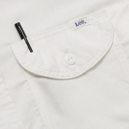 メンズシャンブレー半袖シャツ | カフェ・飲食店制服 | 1枚 | LCS46005 | ブルー