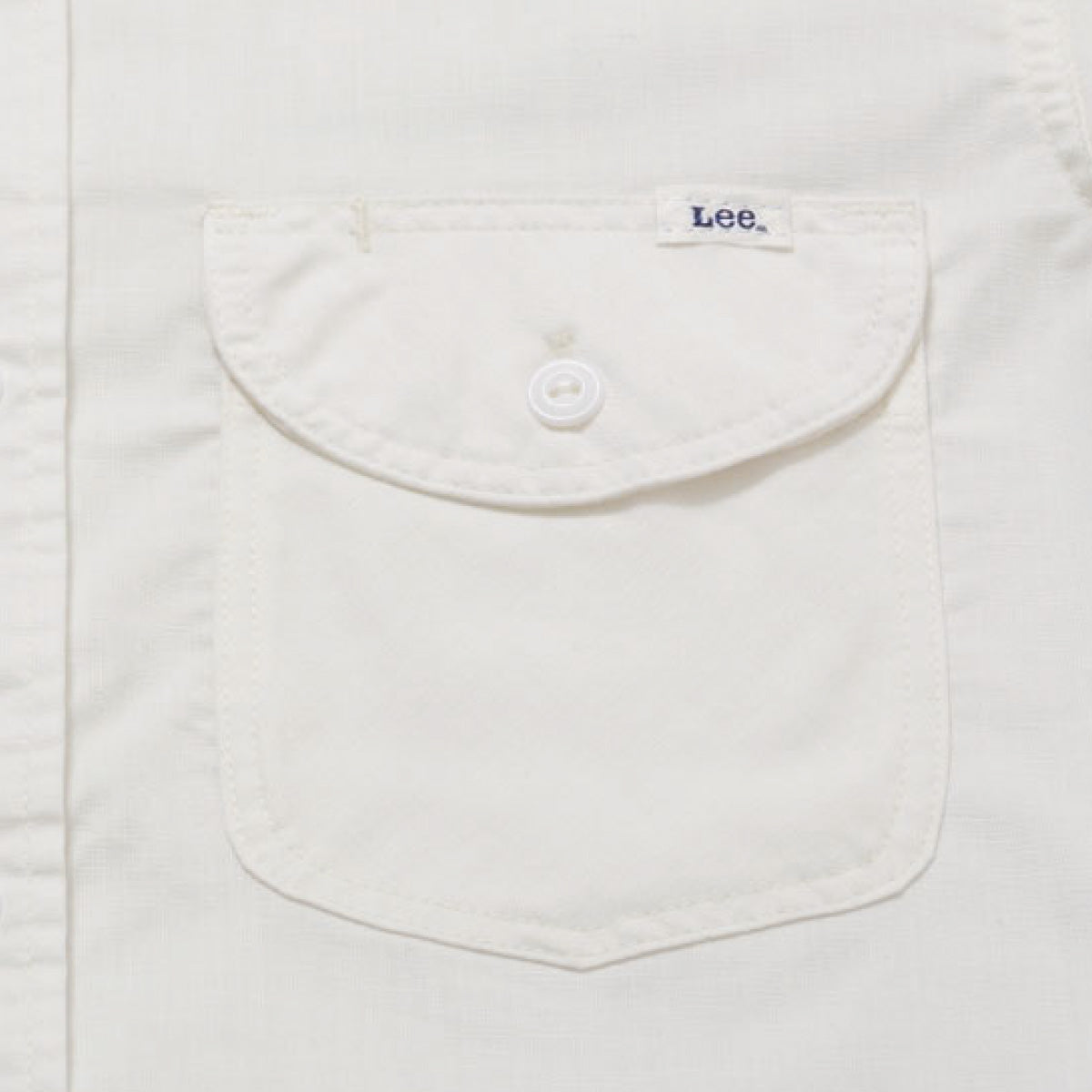 メンズシャンブレー半袖シャツ | カフェ・飲食店制服 | 1枚 | LCS46005 | ホワイト