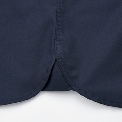 ユニセックス七分袖シャツ | カフェ・飲食店制服 | 1枚 | LCS49002 | ブラック