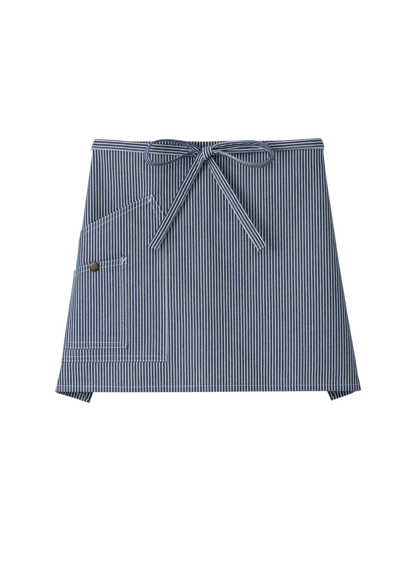 ショートエプロン | ノベルティ(小物) | 1枚 | LCK79005 | ホワイト×ブルー