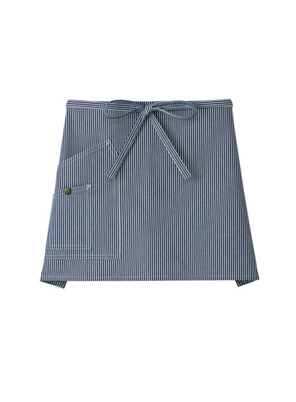 ショートエプロン | ノベルティ(小物) | 1枚 | LCK79005 | ホワイト×ブルー