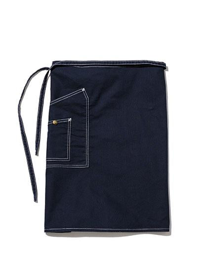ミドルエプロン | カフェ・飲食店制服 | 1枚 | LCK79010 | ネイビー