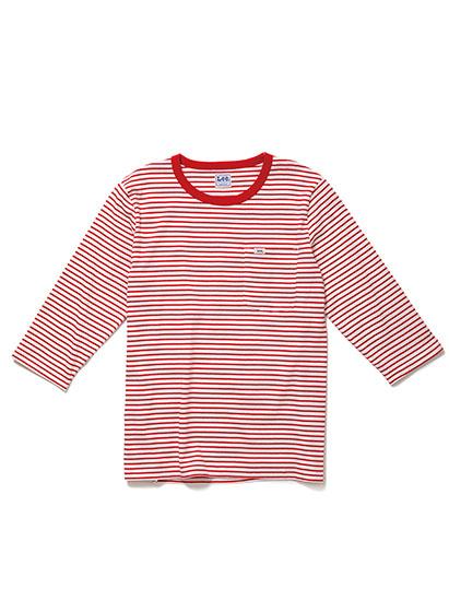 T-シャツ | カフェ・飲食店制服 | 1枚 | LCT29002 | レッド×ホワイト