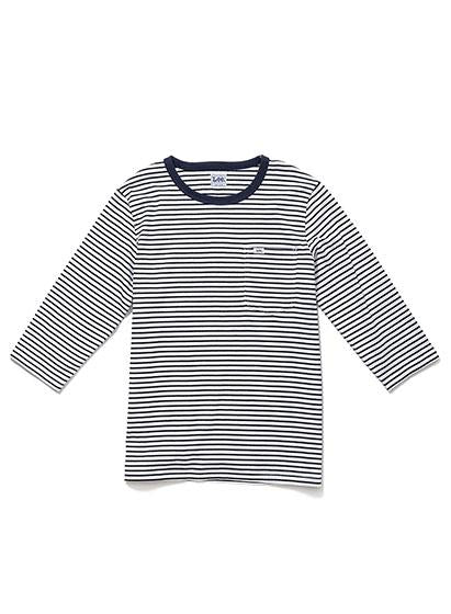 T-シャツ | カフェ・飲食店制服 | 1枚 | LCT29002 | ネイビー×ホワイト