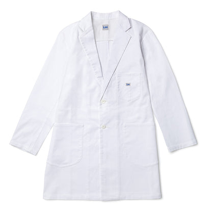 Lee メディカル　メンズコート | メディカルウェア | 1枚 | LMC76001 | ホワイト
