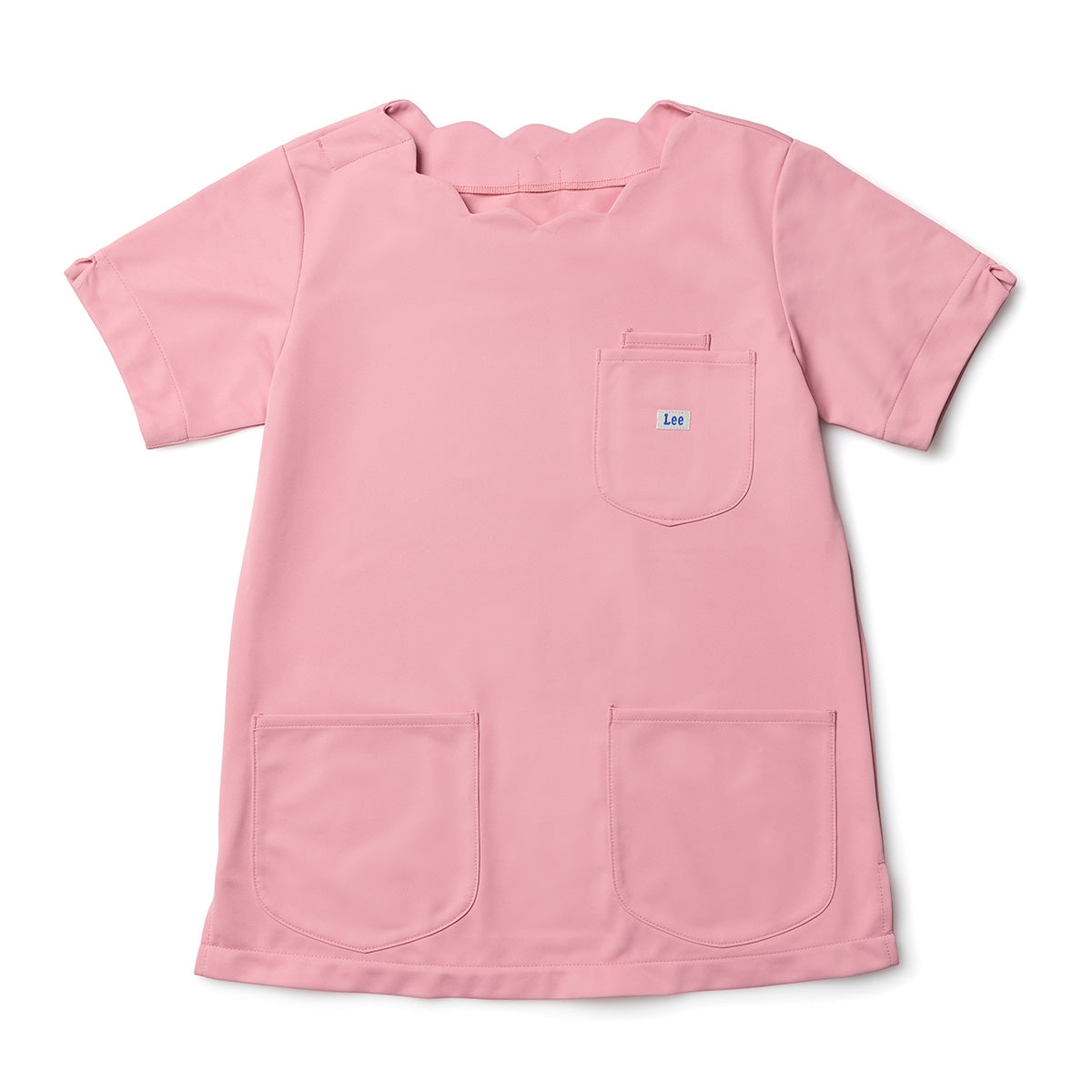 Lee メディカル　レディーススクラブ | メディカルウェア | 1枚 | LMS43002 | ピンク