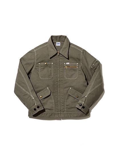 レディースジップアップジャケット | カフェ・飲食店制服 | 1枚 | LWB03002 | カーキ