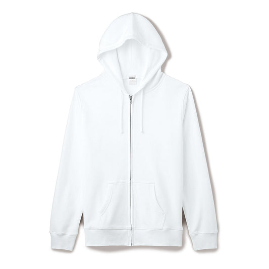 10オンスフレンチテリーフルジップパーカ | メンズ | 1枚 | MS2120 | ホワイト