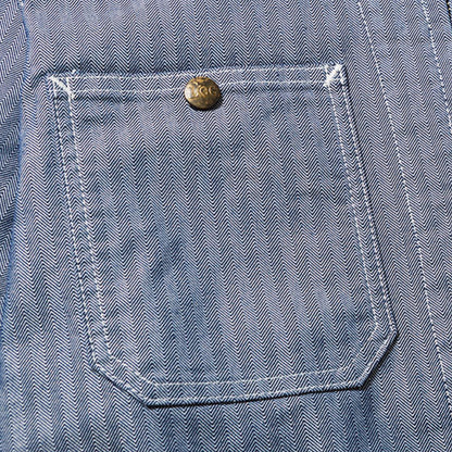 レディースジップアップジャケット | カフェ・飲食店制服 | 1枚 | LWB03001 | インディゴネイビー