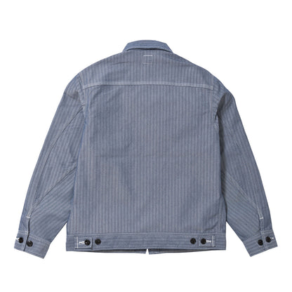 レディースジップアップジャケット | カフェ・飲食店制服 | 1枚 | LWB03001 | インディゴネイビー