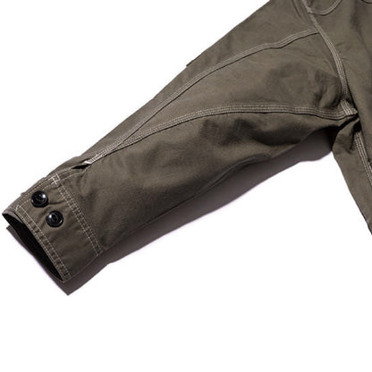 レディースジップアップジャケット | カフェ・飲食店制服 | 1枚 | LWB03002 | カーキ