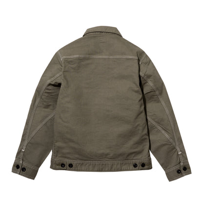 レディースジップアップジャケット | カフェ・飲食店制服 | 1枚 | LWB03002 | カーキ