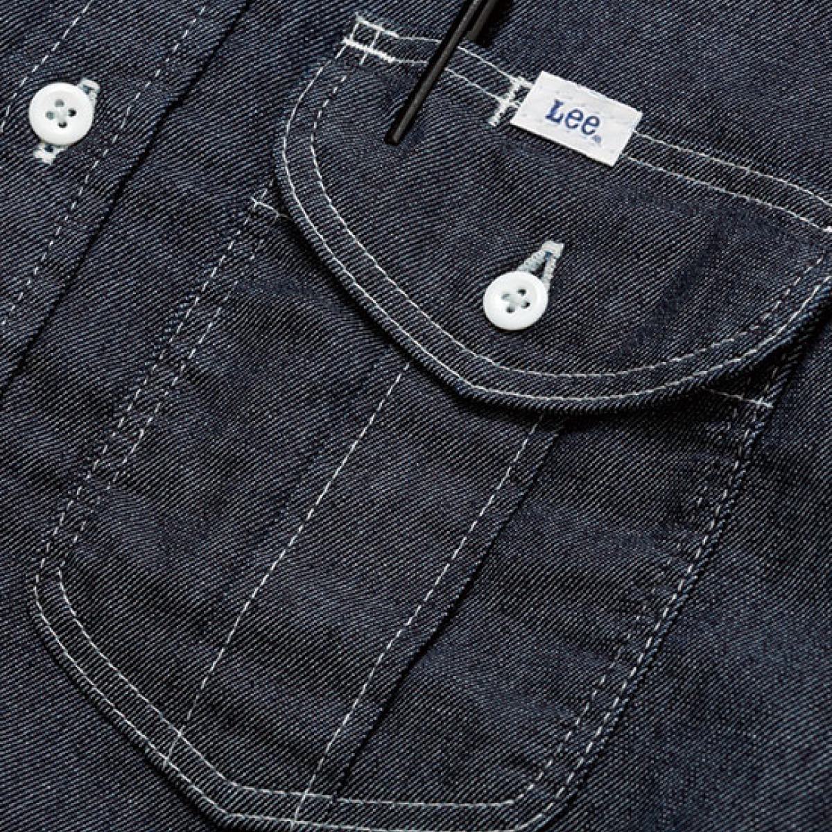 レディースワーク長袖シャツ | カフェ・飲食店制服 | 1枚 | LWS43001 | インディゴネイビー