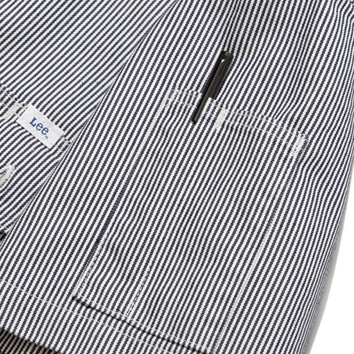 レディースワーク半袖シャツ | カフェ・飲食店制服 | 1枚 | LWS43002 | ホワイト×ブルー