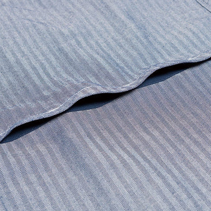 ジップアップベスト | カフェ・飲食店制服 | 1枚 | LWV19001 | インディゴネイビー