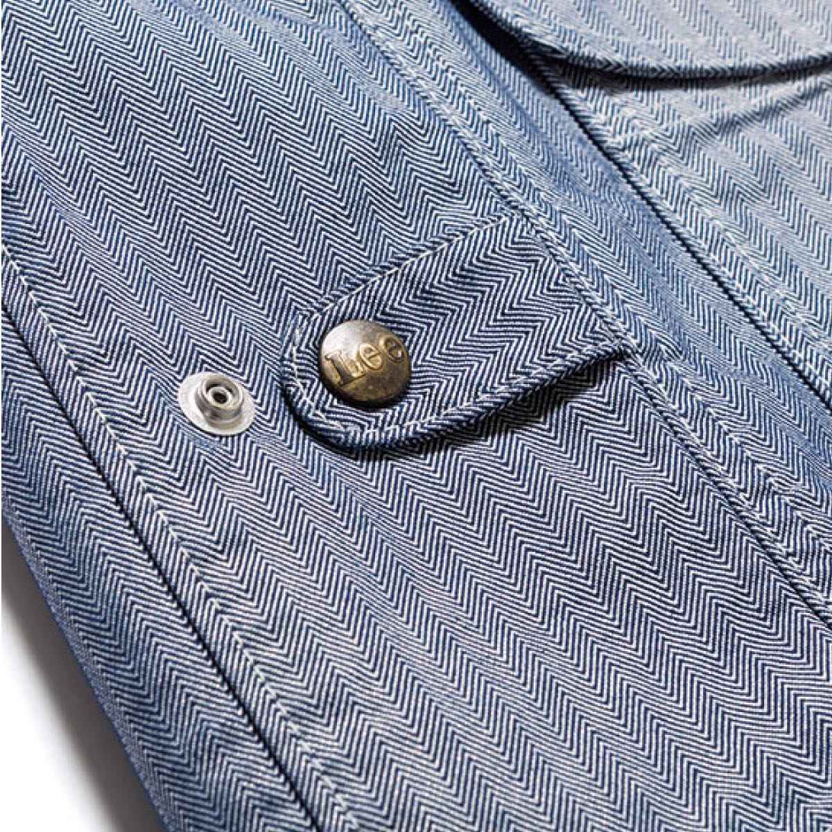 ジップアップベスト | カフェ・飲食店制服 | 1枚 | LWV19001 | インディゴネイビー