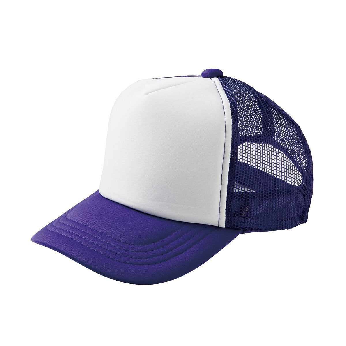 アメリカンキャップ | ノベルティ(小物) | 1枚 | MC6615 | パープル/ホワイト