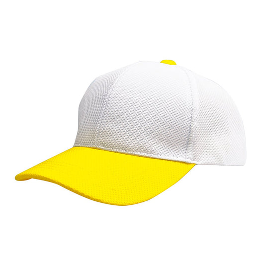 ブリーズキャップ（２トーン） | ノベルティ(小物) | 1枚 | MC6620 | ホワイト×イエロー