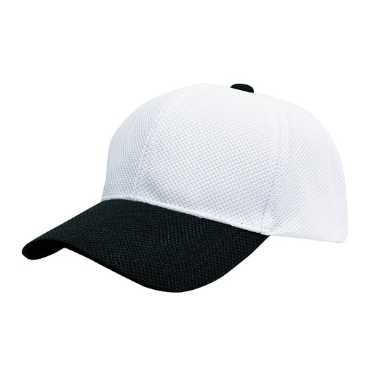 ブリーズキャップ（２トーン） | ノベルティ(小物) | 1枚 | MC6620 | ホワイト×ブラック