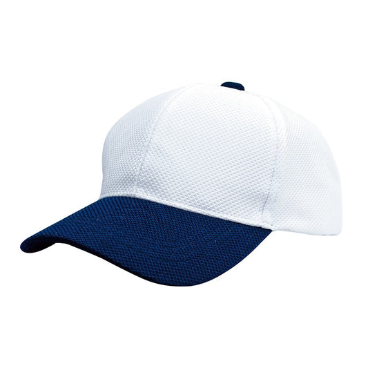 ブリーズキャップ（２トーン） | ノベルティ(小物) | 1枚 | MC6620 | ホワイト×ネイビー