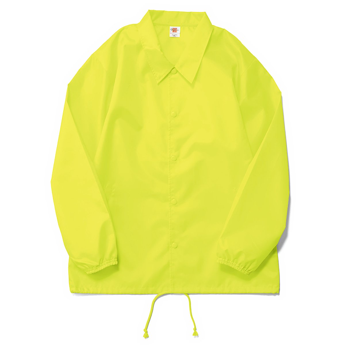 コーチジャケット (裏地なし) | メンズ | 1枚 | MJ0076 | ネオンイエロー