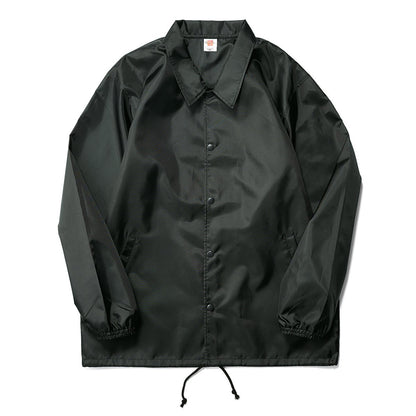 コーチジャケット (裏地なし) | メンズ | 1枚 | MJ0076 | Vブラック