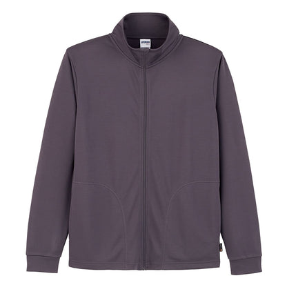 トラックトップジャケット（ポリジン加工） | メンズ | 1枚 | MJ0078 | チャコールグレー