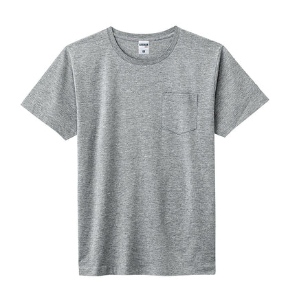 5.3オンス ユーロポケット付きTシャツ | メンズ | 1枚 | MS1141P | 杢グレー