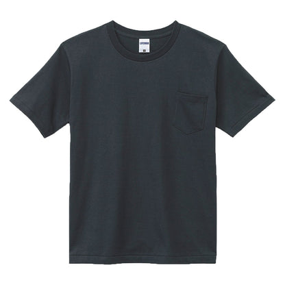 ポケット付7.1オンスＴシャツ | メンズ | 1枚 | MS1145 | ブラック